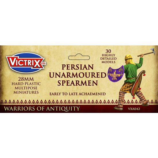 Persian Unarmoured Spearman - Perscy nieopancerzeni włócznicy , Victrix